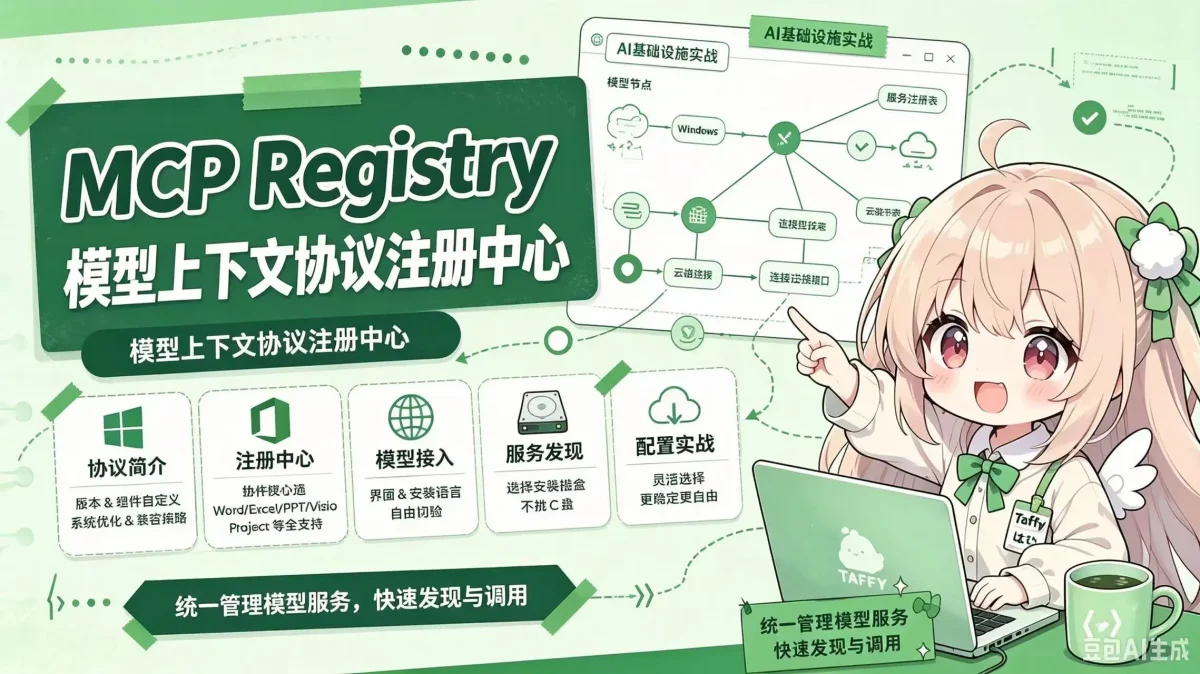 网站推荐 #02：MCP Registry，给 AI 装「技能包」的官方目录